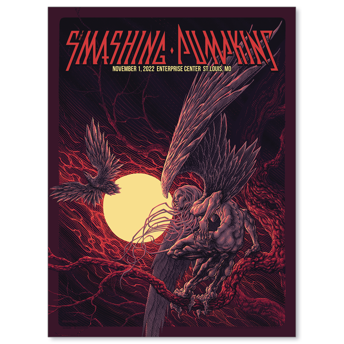 The Smashing Pumpkins St. Louis November 1, 2022 Poster