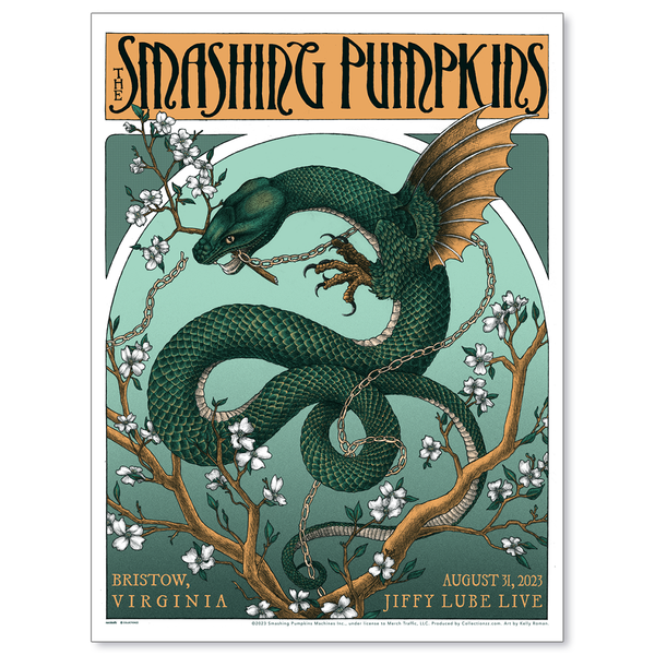 Frank Kozik -1996 - Smashing Pumpkins Concert Poster