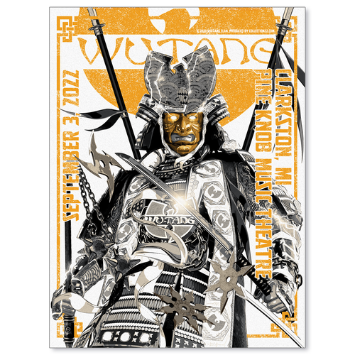 Wu-Tang Clan Clarkston September 3, 2022 Print