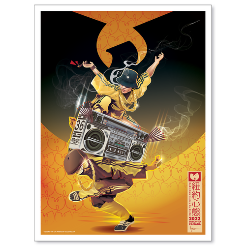 Wu-Tang Clan Toronto September 4, 2022 Print
