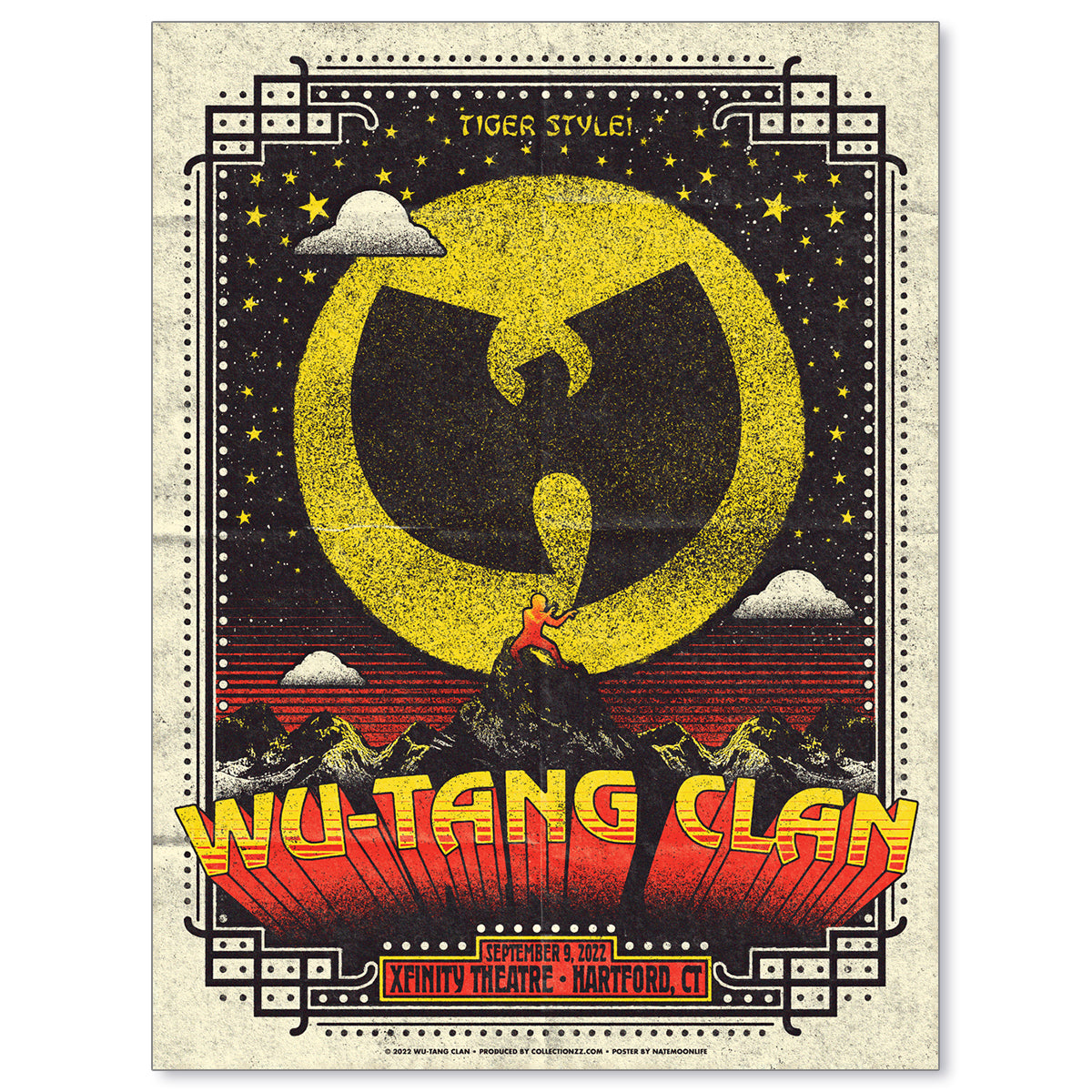 Wu-Tang Clan Hartford September 9, 2022 Print