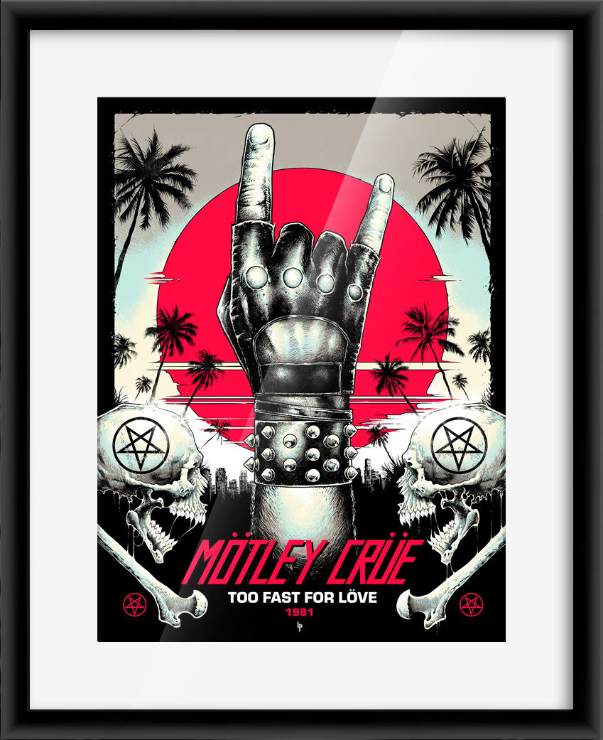 Mötley Crüe Too Fast For Love by Luke Preece (Main Edition)