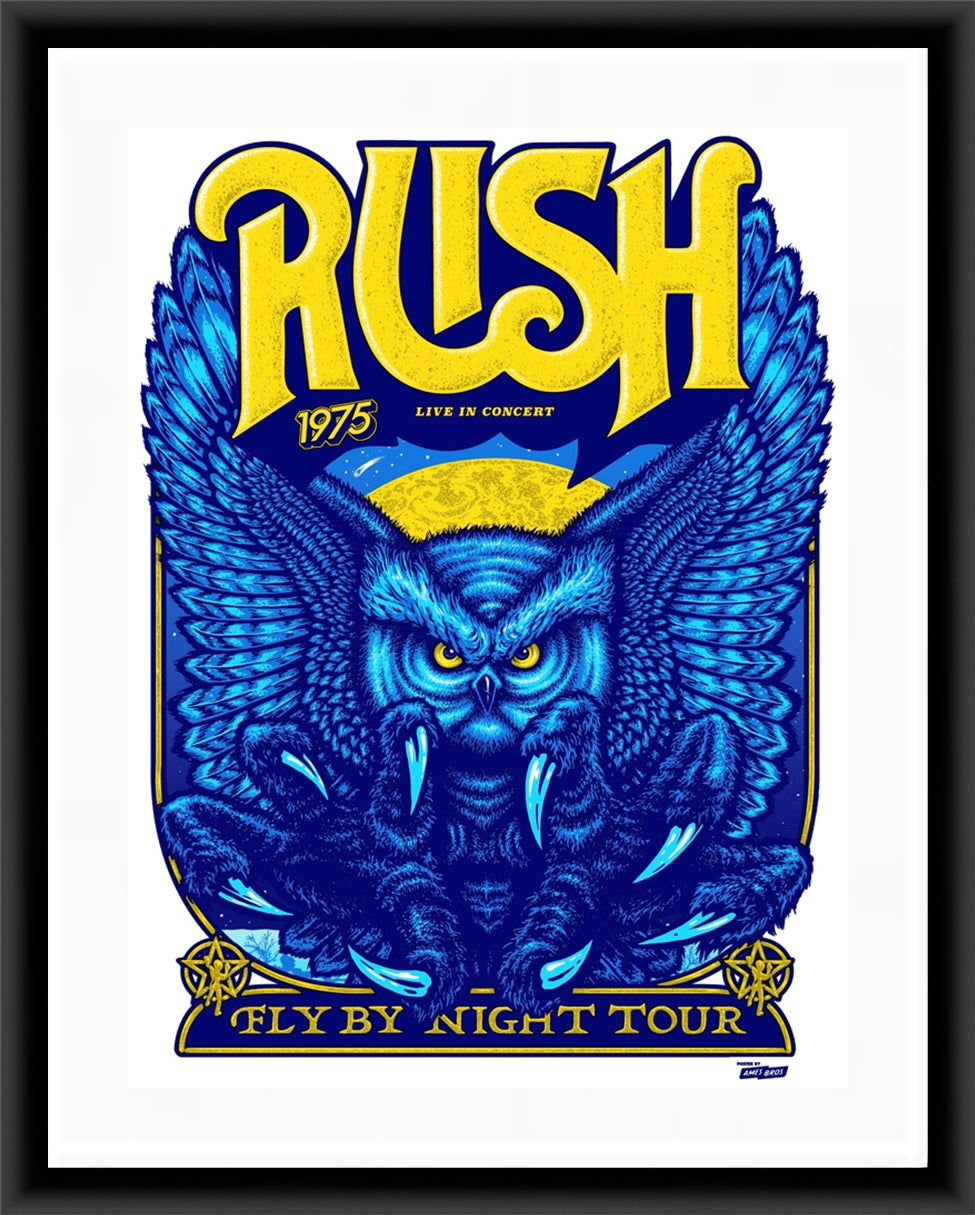 Rush - Fly By Night Tour 45th Anniversary by Ames Bros (Main Edition)