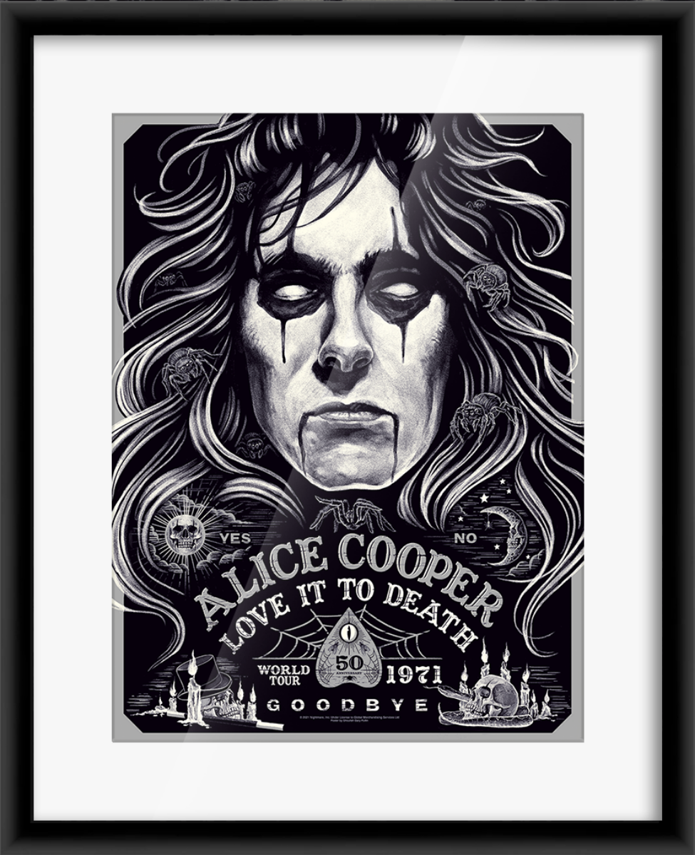 Alice Cooper Love It To Death 50th Anniversary (Printers Proof)