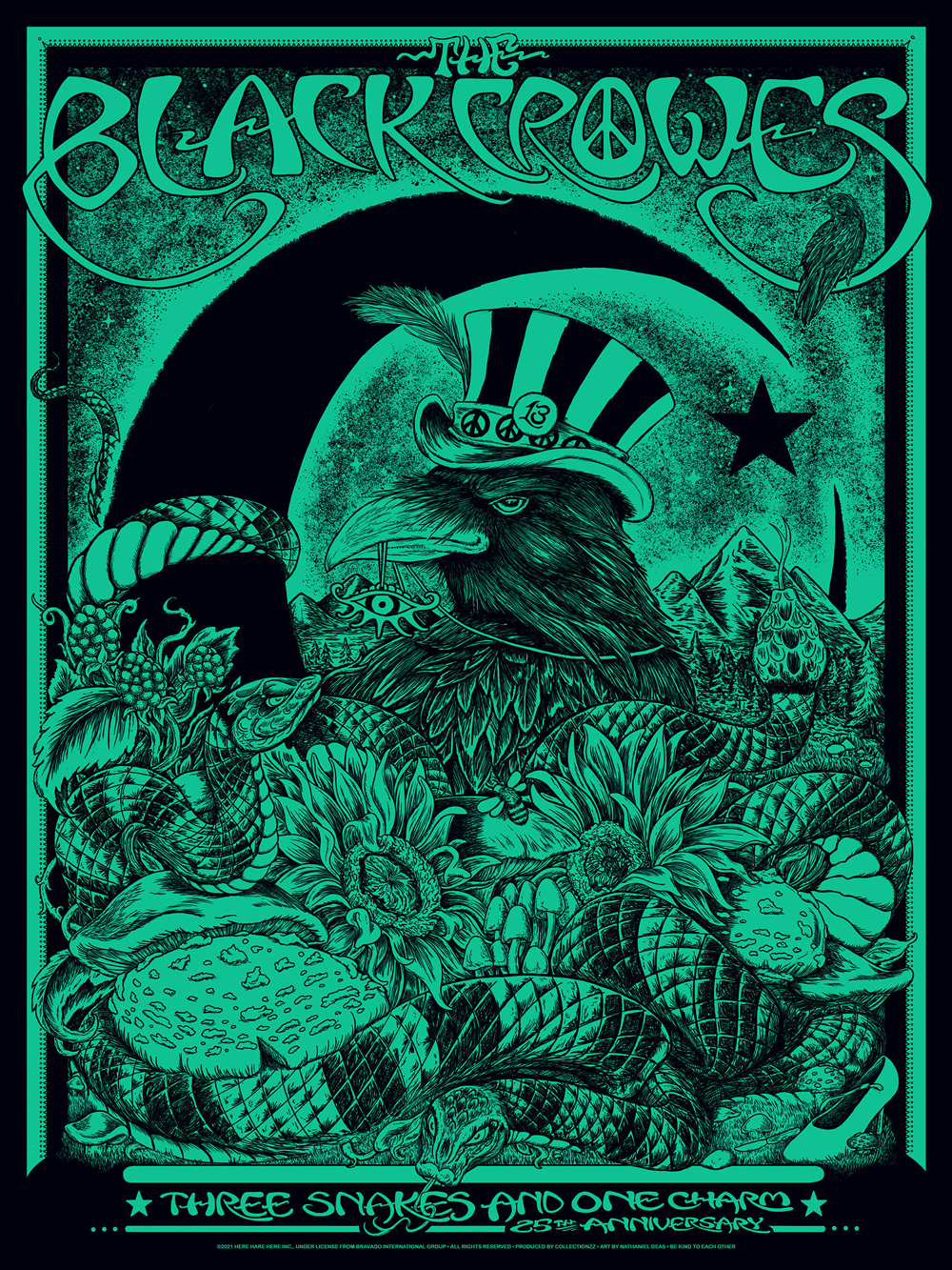 The Black Crowes Three Snakes and One Charm 25th Anniversary (Variant Edition)