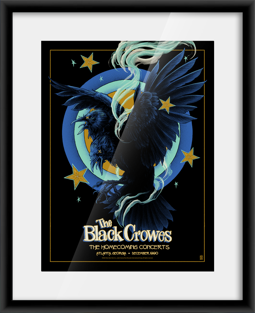 The Black Crowes Homecoming Concerts (Main Edition) — artwork in setting