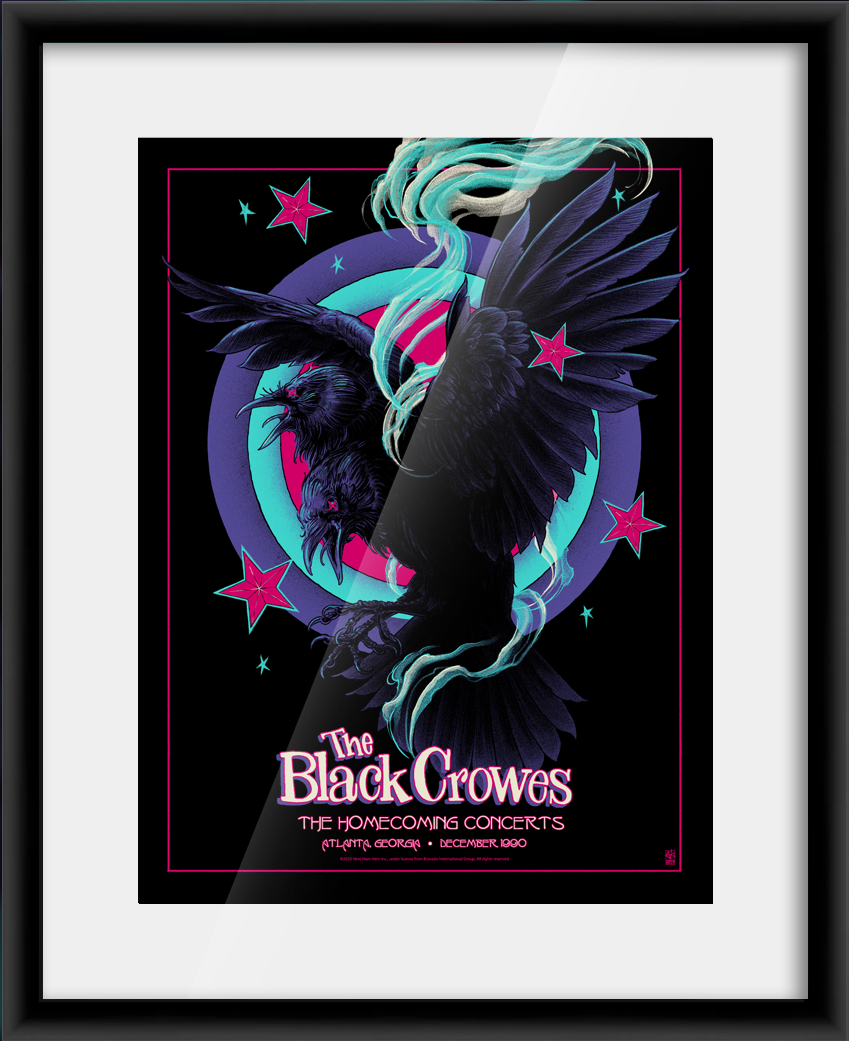 The Black Crowes Homecoming Concerts (Variant Edition) — artwork in setting