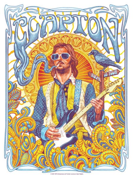 Eric Clapton 1974 Tour