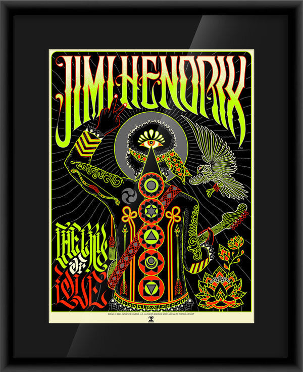 Jimi Hendrix The Cry of Love 50th Anniversary (Main Edition) — artwork in setting