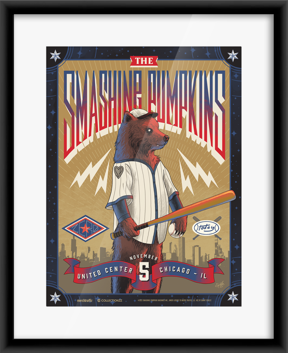 The Smashing Pumpkins Chicago November 5, 2022 Print