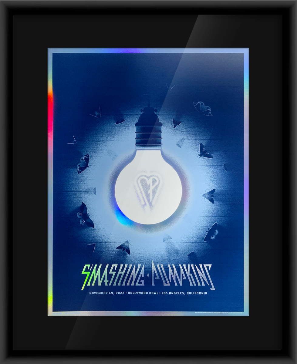 The Smashing Pumpkins Los Angeles November 19, 2022 Rainbow Foil