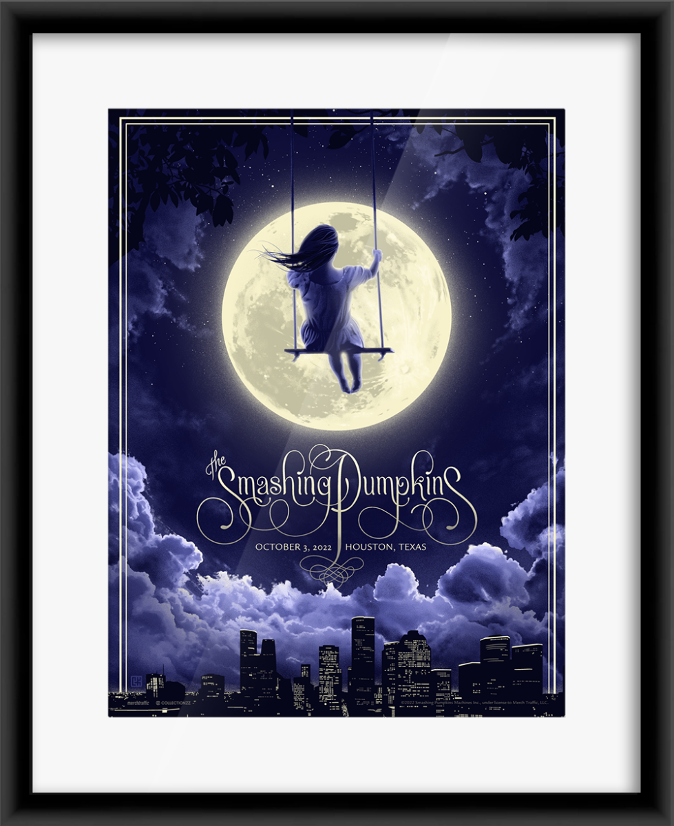 The Smashing Pumpkins Houston October 3, 2022 Print