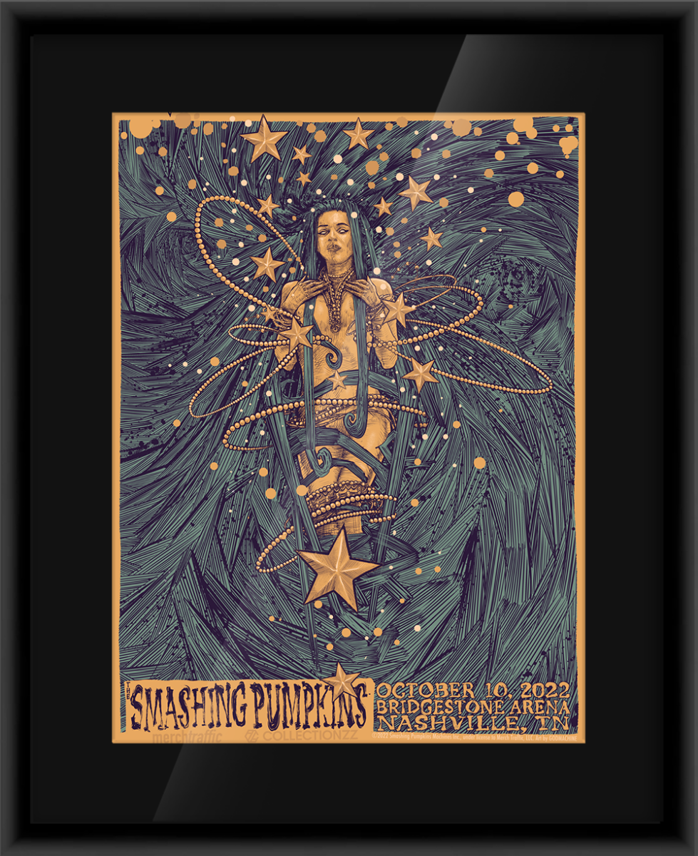 The Smashing Pumpkins Nashville October 10, 2022 Print