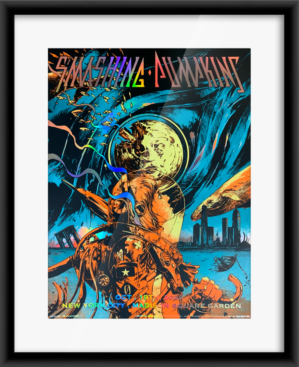 The Smashing Pumpkins New York City October 19, 2022 Rainbow Foil