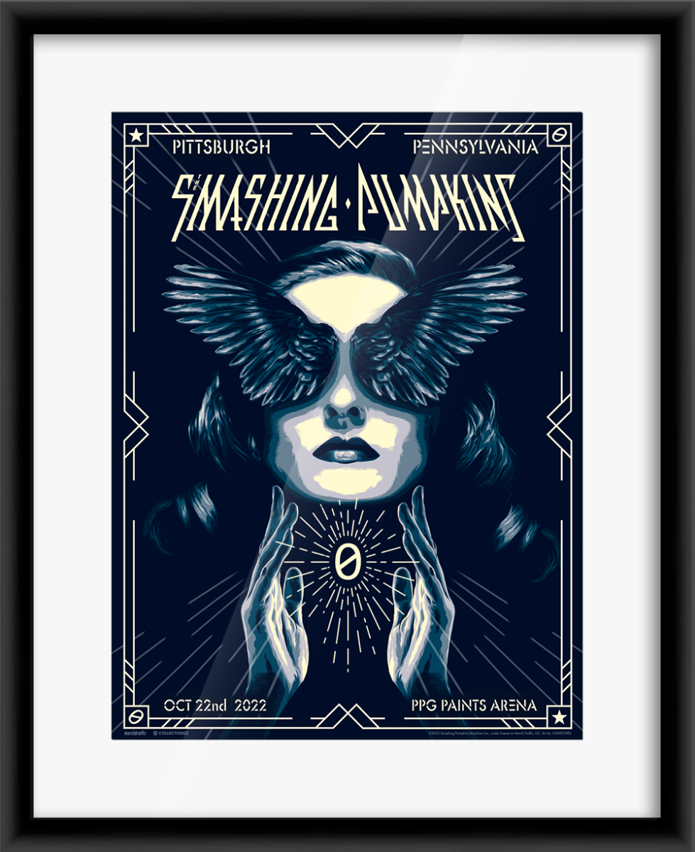 The Smashing Pumpkins Pittsburgh October 22, 2022 Print