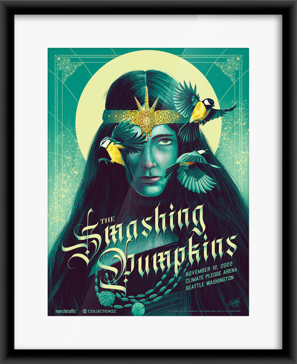 The Smashing Pumpkins Seattle November 12, 2022 Print