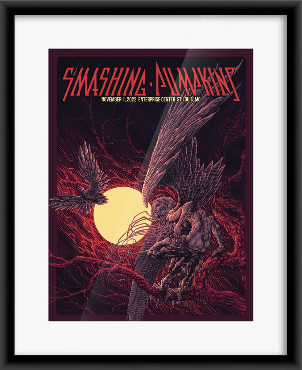 The Smashing Pumpkins St. Louis November 1, 2022 Poster