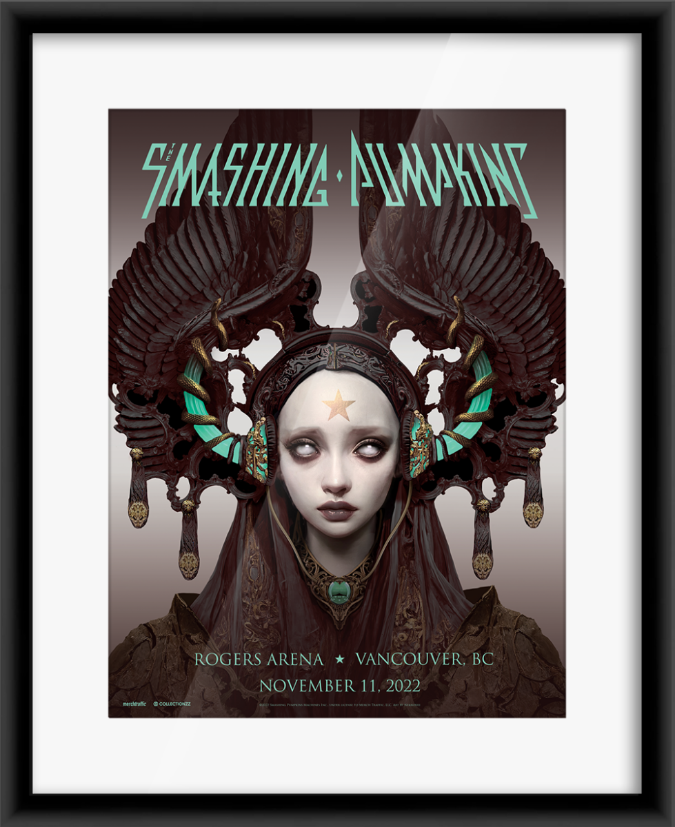 The Smashing Pumpkins Vancouver November 11, 2022 Print