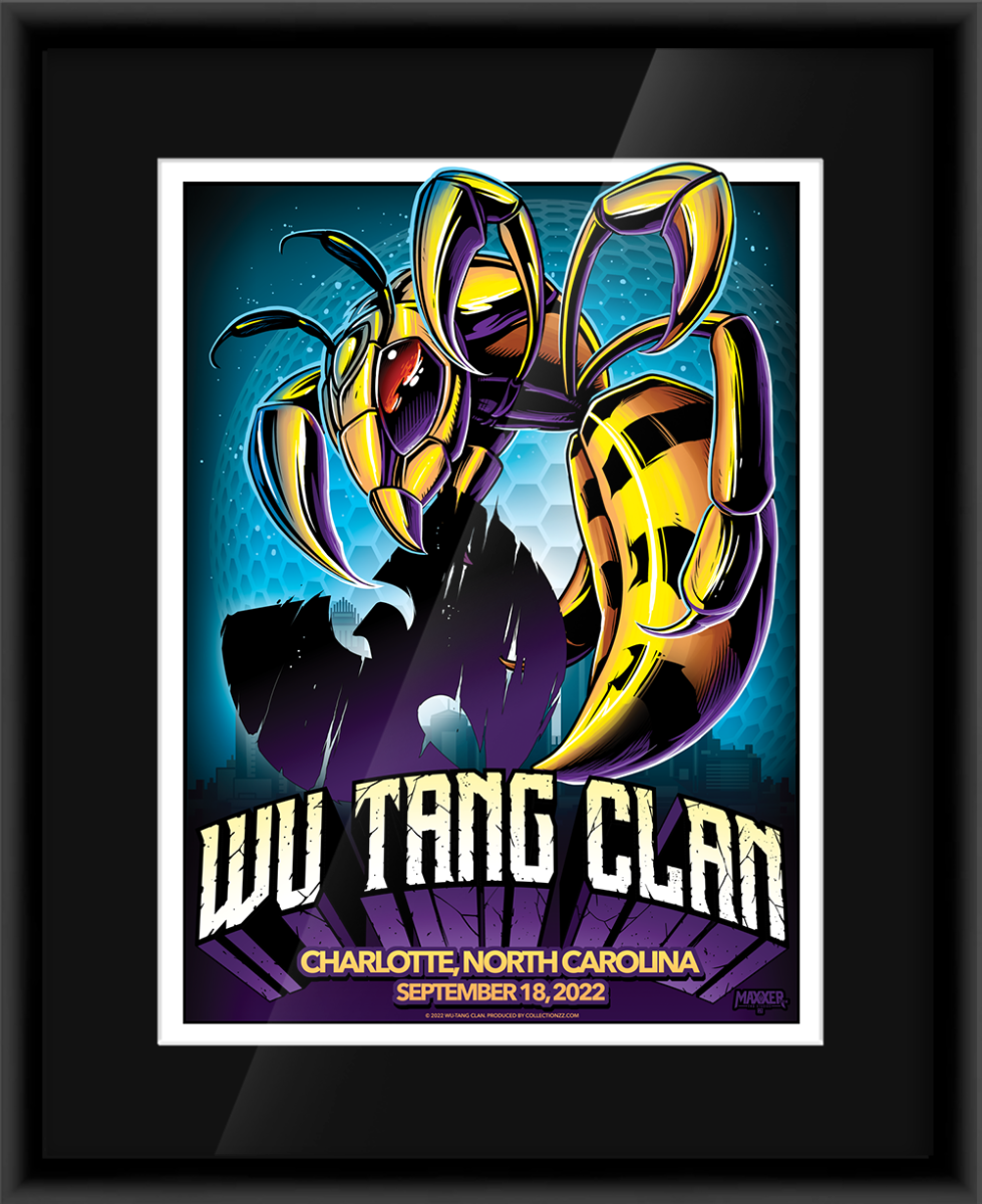 Wu-Tang Clan Charlotte September 18, 2022 Print