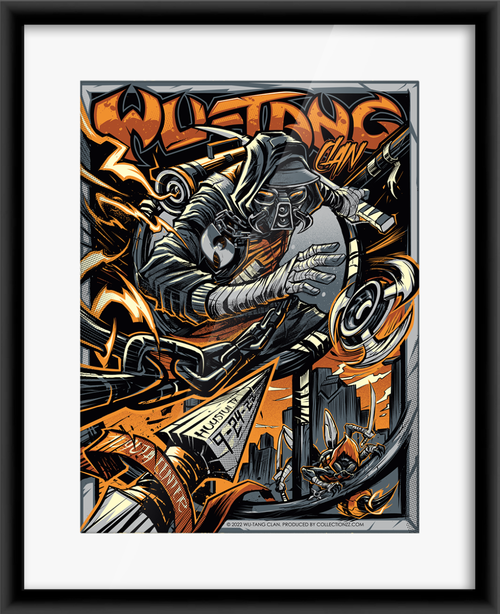 Wu-Tang Clan Houston September 24, 2022 Print