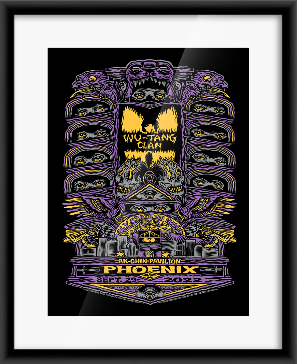 Wu-Tang Clan Phoenix September 29, 2022 Print